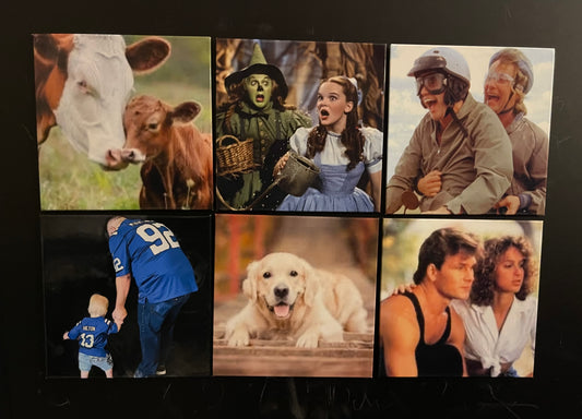 3”x3” Custom Photo Magnet - Set of 6